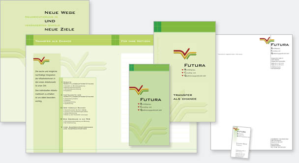 Broschren Futura